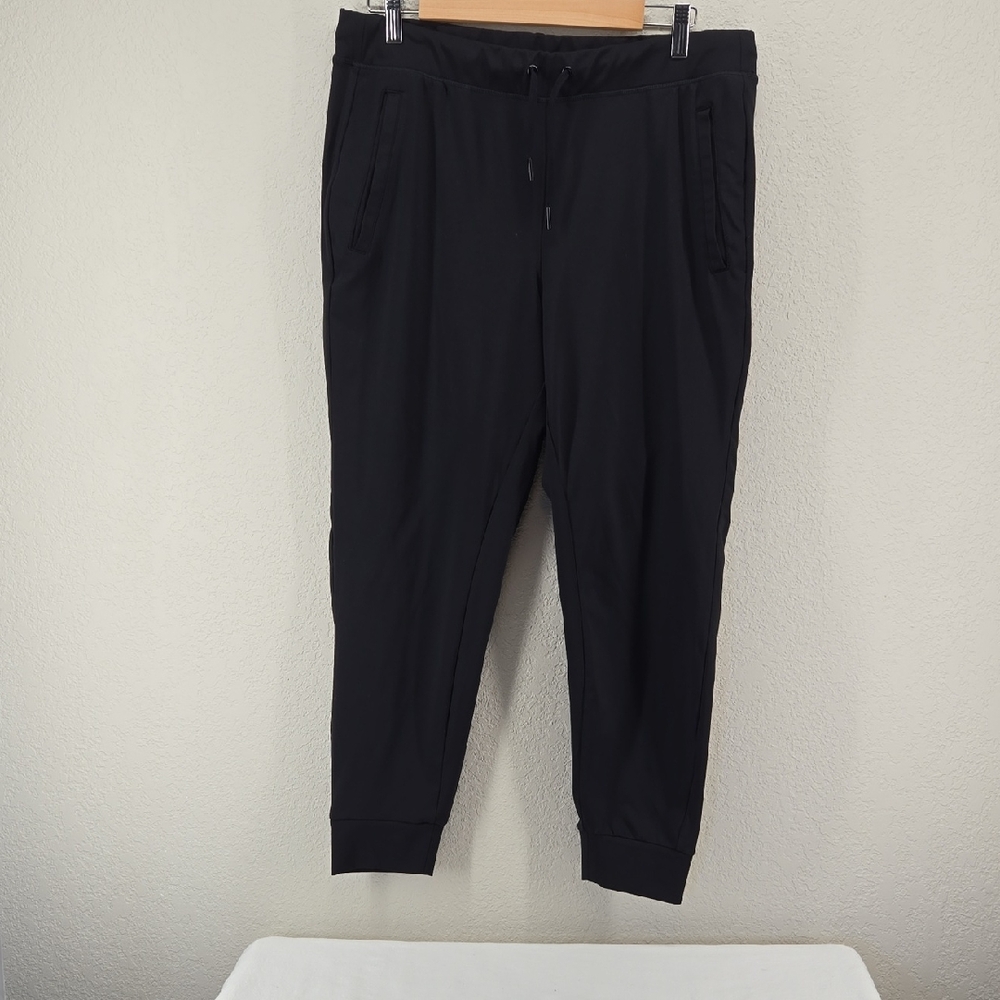 Velocity Black Women's Track Joggers with Pockets Size XL